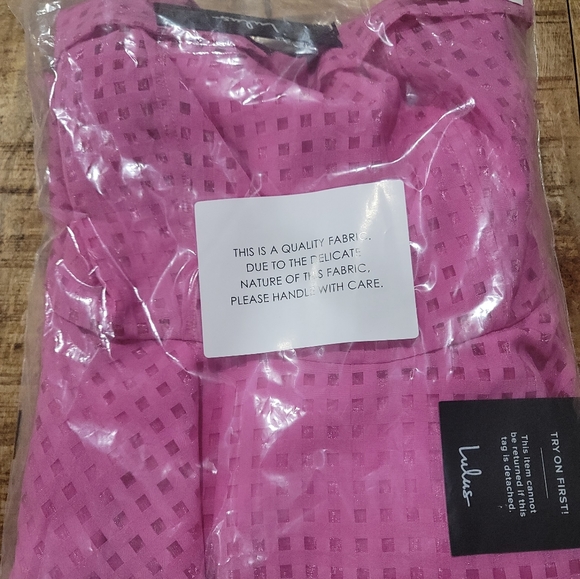 Lulus pink dress - Picture 5 of 5